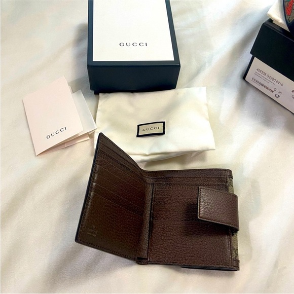 Gucci Ophidia French Flap Wallet - Picture 4 of 16